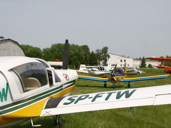 Rajd dziennikarzy i pilotw w Aeroklubie Elblskim, fot. 7