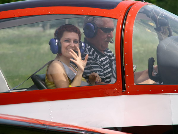 Rajd dziennikarzy i pilotw w Aeroklubie Elblskim, fot. 16