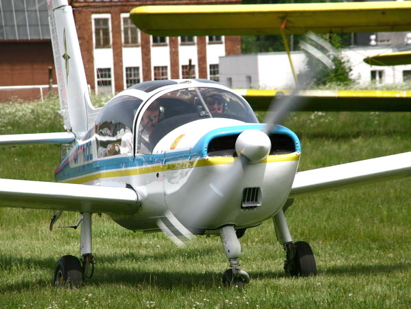 Rajd dziennikarzy i pilotw w Aeroklubie Elblskim, fot. 17