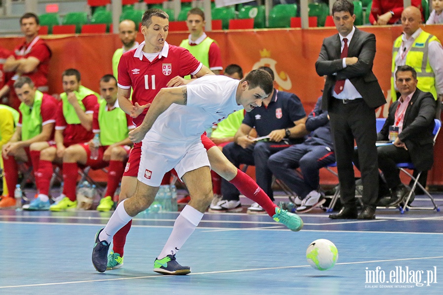 Polska - Serbia futsal, fot. 84