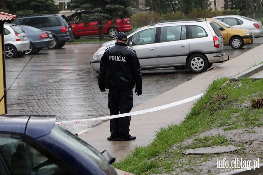 Strzelanina na parkingu przy ulicy Kosynierw Gdyskich, fot. 5