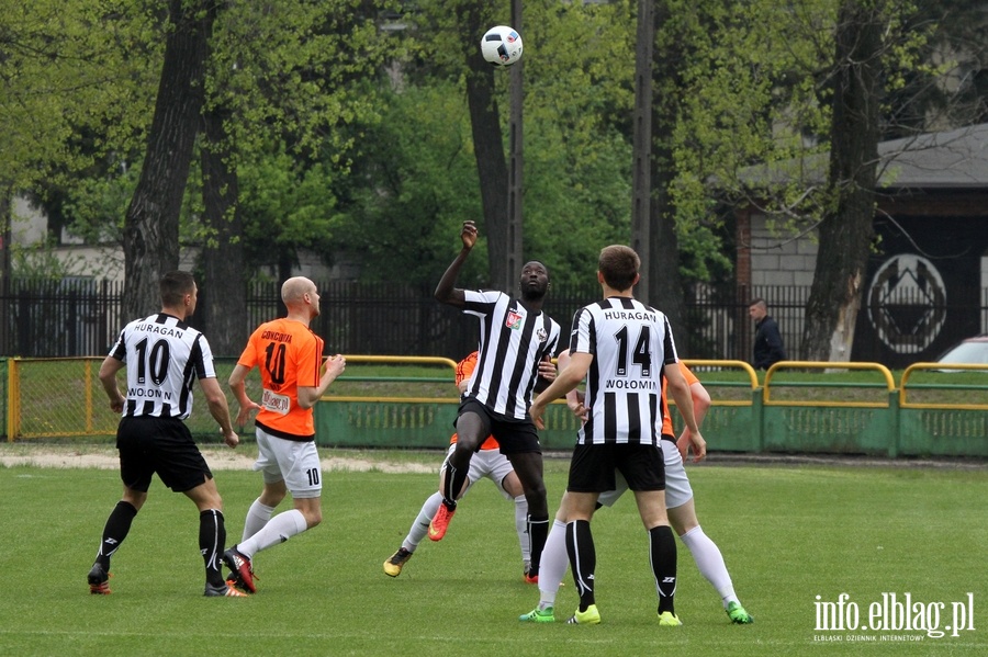 Huragan Woomin - Concordia Elblg 1:0, fot. 2