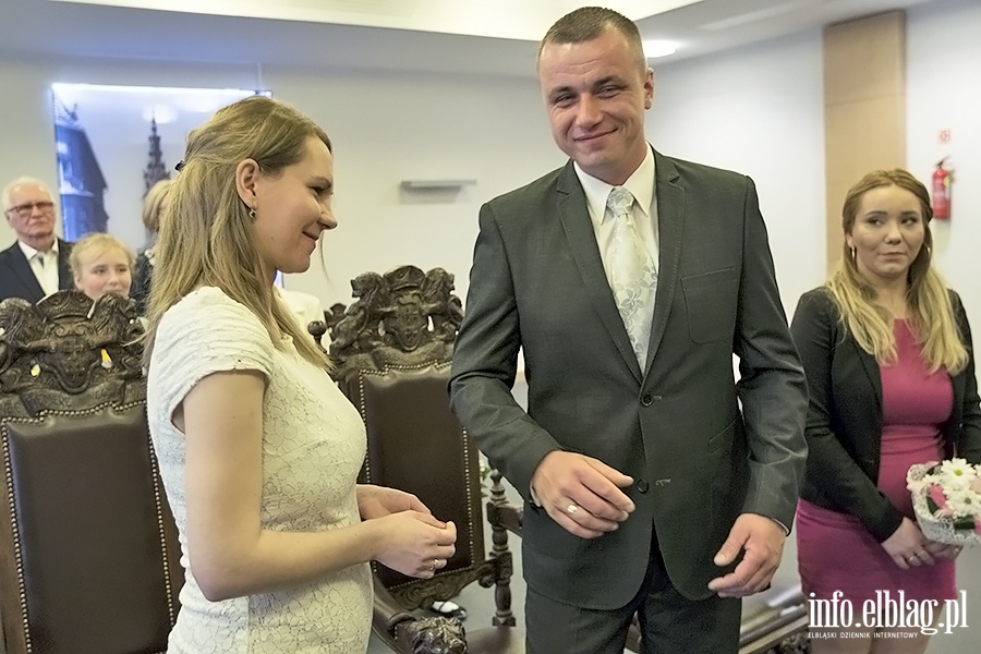 Natalia Szczodrowska i Krzysztof Paza powiedzieli sobie "tak"., fot. 13