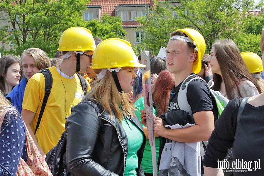 Studenci przejli miasto., fot. 6