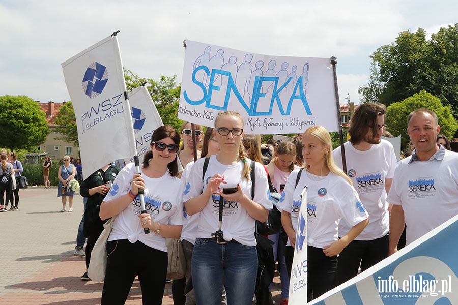 Studenci przejli miasto., fot. 11