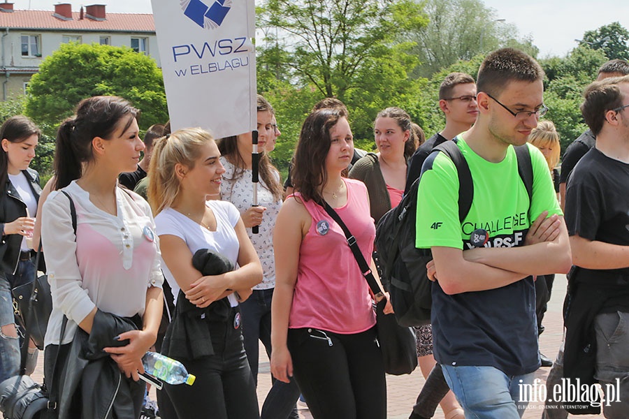 Studenci przejli miasto., fot. 14