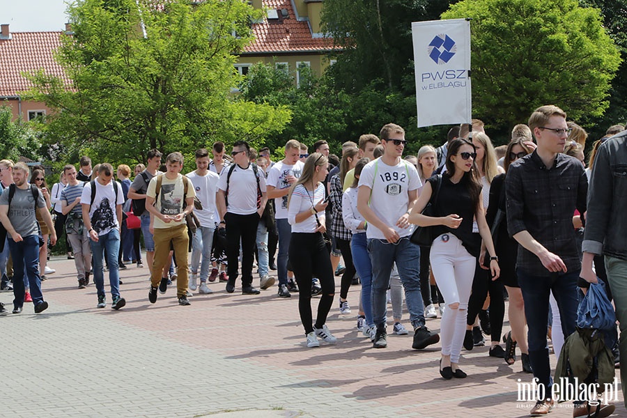 Studenci przejli miasto., fot. 17