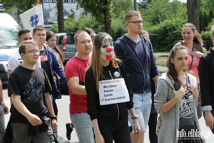 Studenci przejli miasto., fot. 23