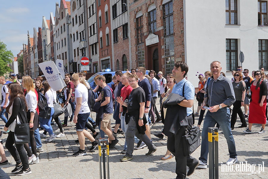 Studenci przejli miasto., fot. 52