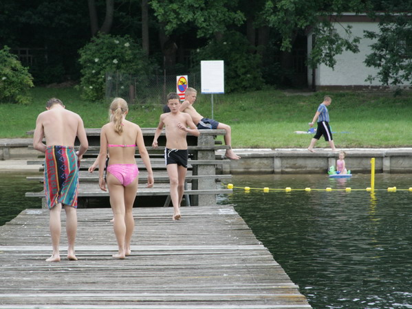 Miejski basen odkryty - lato 2008, fot. 7