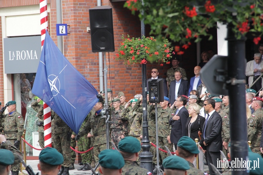 Przywitanie wojsk NATO w Elblgu, fot. 19