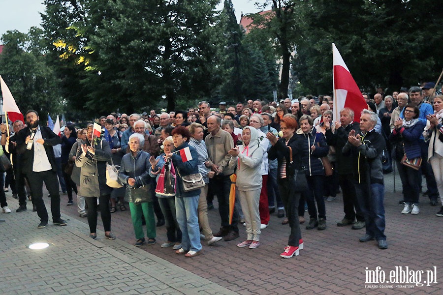 Protest elblan przed sdem, fot. 28