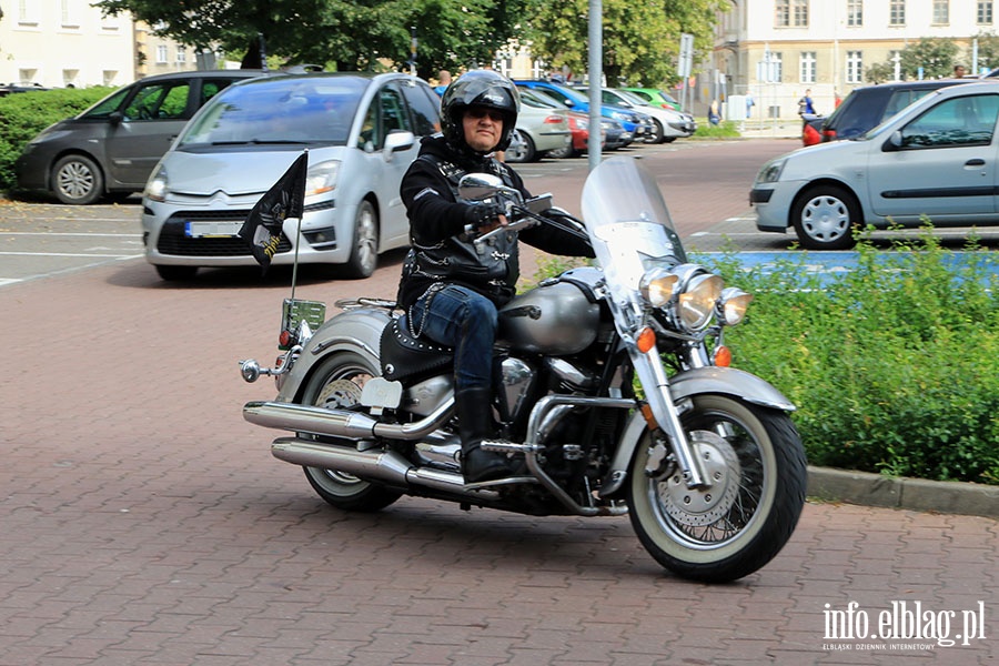 Motocyklici z Zielonej Gry przed elblskim sdem, fot. 17