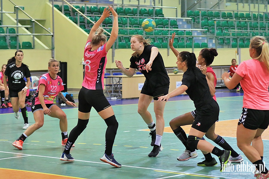 Kram Start Elblg-Korona Handball Kielce sparing, fot. 5