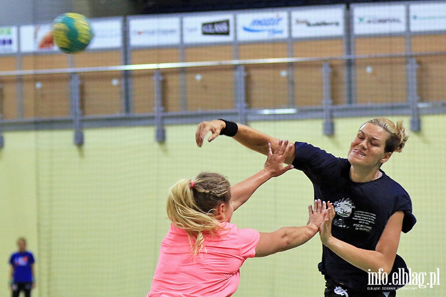 Kram Start Elblg-Korona Handball Kielce sparing, fot. 8