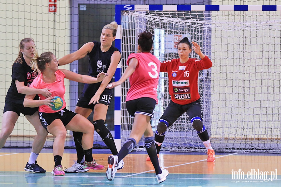 Kram Start Elblg-Korona Handball Kielce sparing, fot. 10