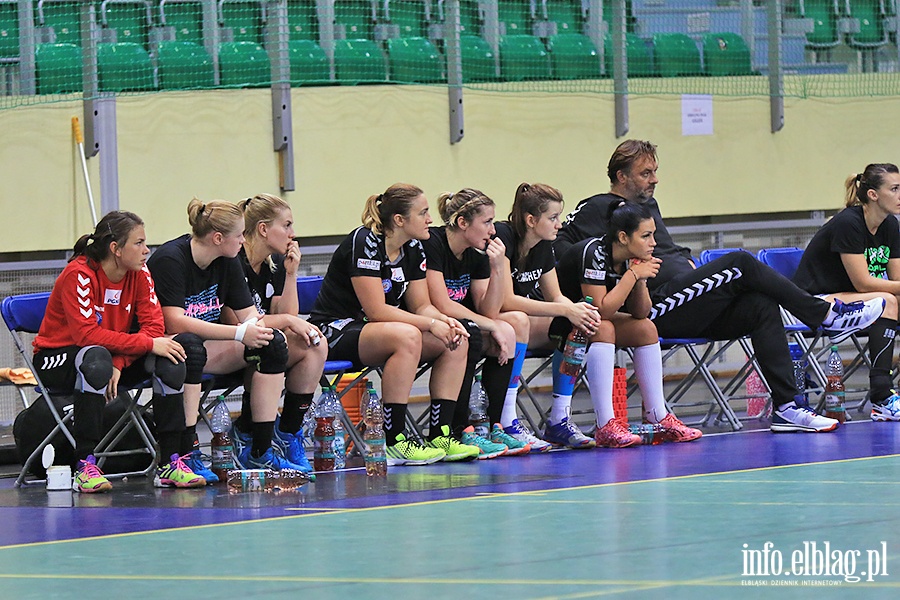 Kram Start Elblg-Korona Handball Kielce sparing, fot. 11