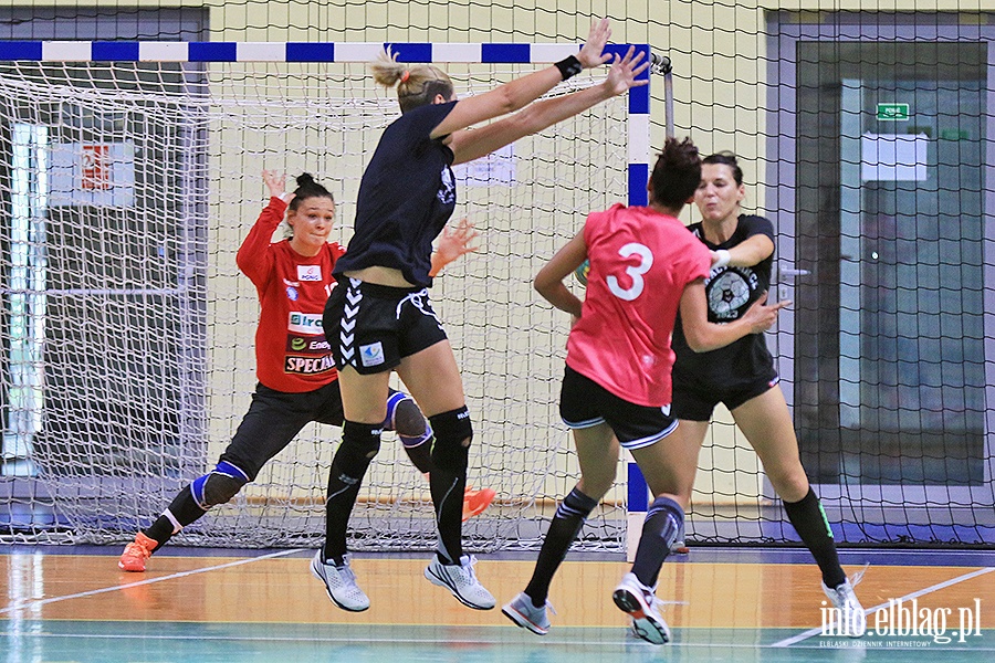 Kram Start Elblg-Korona Handball Kielce sparing, fot. 14