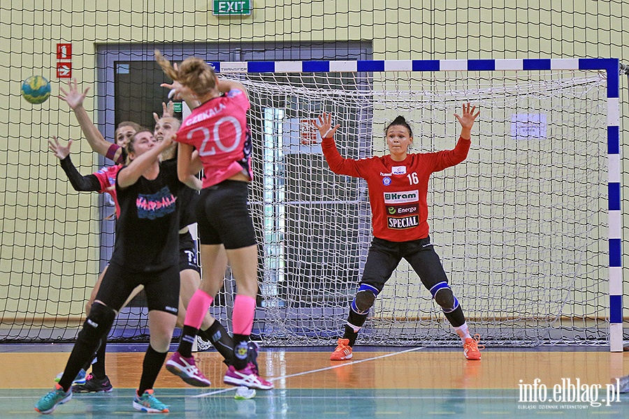 Kram Start Elblg-Korona Handball Kielce sparing, fot. 22