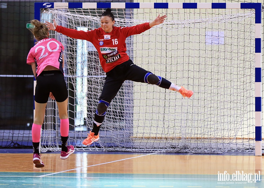 Kram Start Elblg-Korona Handball Kielce sparing, fot. 30