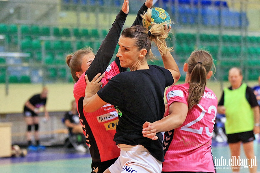 Kram Start Elblg-Korona Handball Kielce sparing, fot. 32