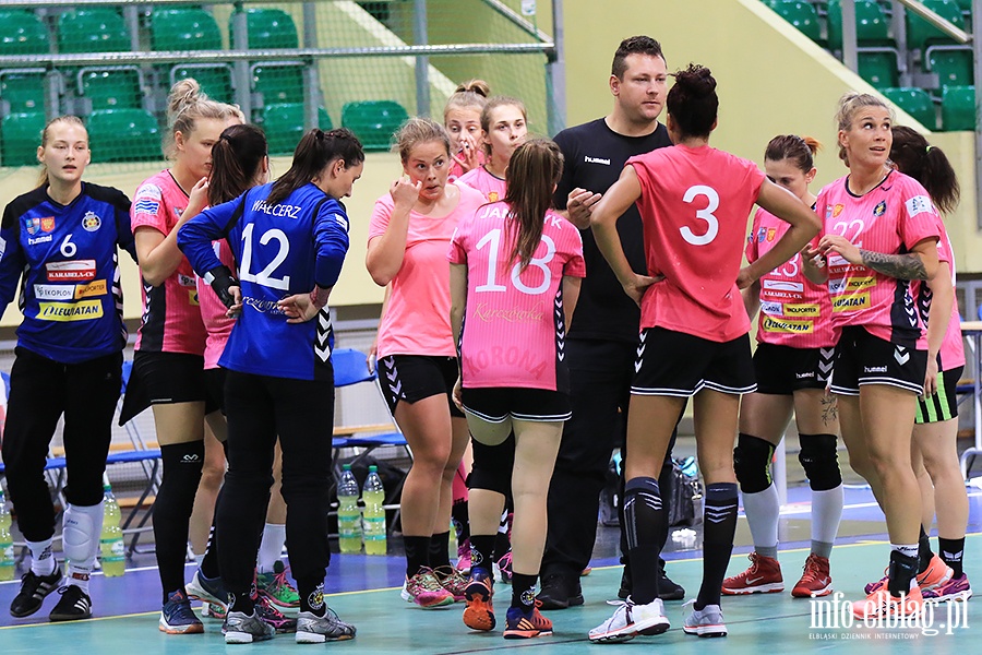 Kram Start Elblg-Korona Handball Kielce sparing, fot. 36