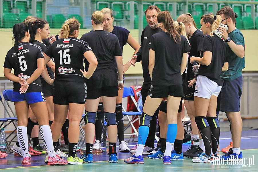 Kram Start Elblg-Korona Handball Kielce sparing, fot. 37