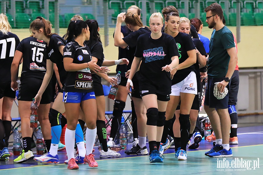 Kram Start Elblg-Korona Handball Kielce sparing, fot. 39