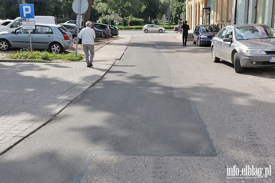 Czy na ulicy Powstacw Warszawskich asfalt zastpi kostk brukow?, fot. 14