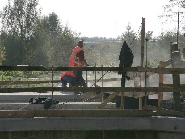 Modernizacja mostu w cigu ulicy Malborskiej nad rz. Ku, fot. 9