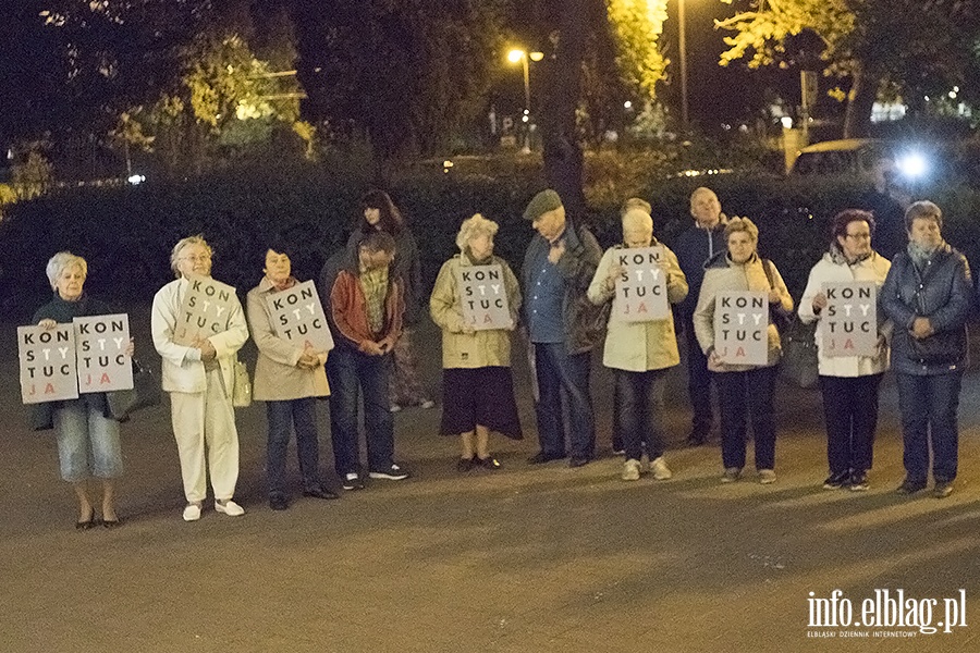 Protest przed sdem, fot. 8