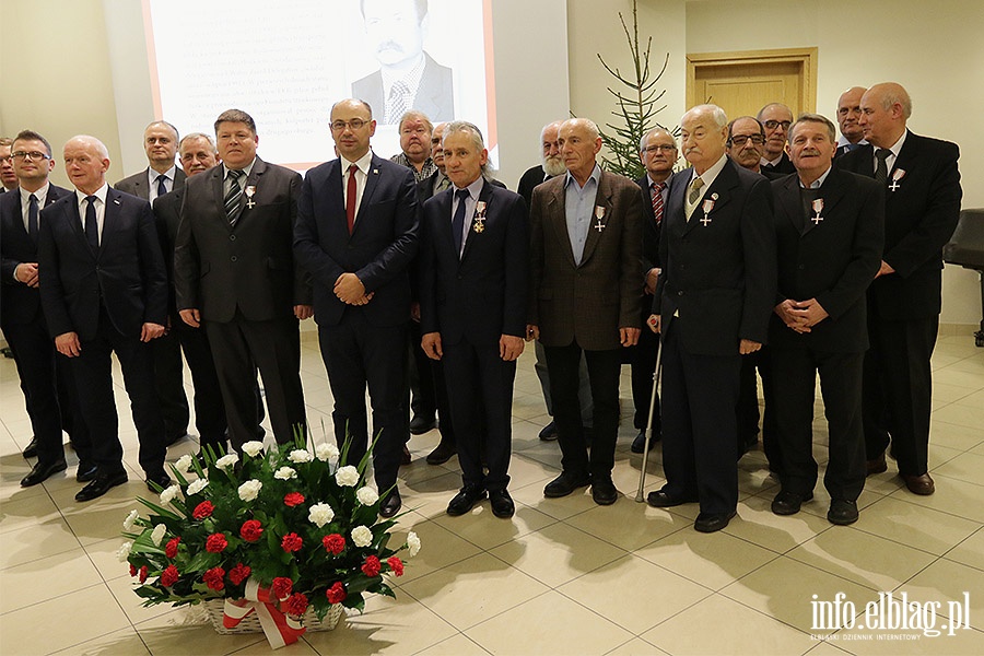 16 elblan odznaczono Krzyem Wolnoci i Solidarnoci, fot. 47