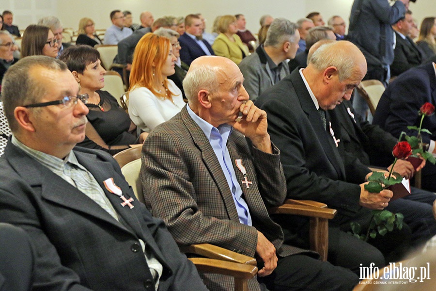 16 elblan odznaczono Krzyem Wolnoci i Solidarnoci, fot. 52