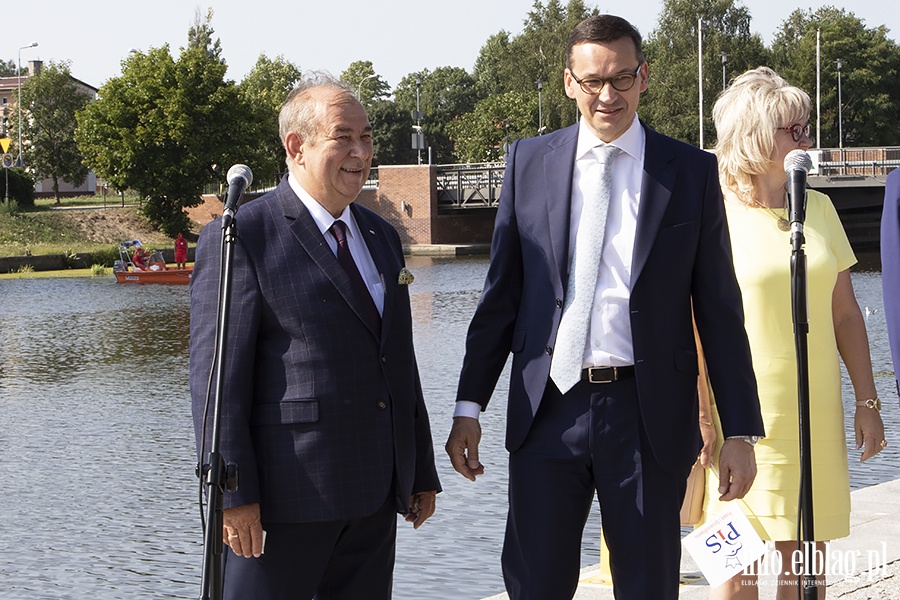 Premier Morawiecki w Elblgu, fot. 24