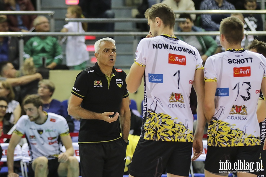 Trefl Gdask-Indykpol Olsztyn super mecz, fot. 100