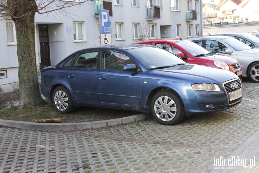 Mistrzowie parkowania w Elblgu cz 5, fot. 6