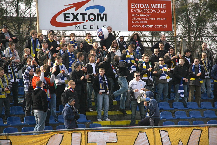 Mecz 17 kolejki III ligi: Olimpia Elblg - Sparta Augustw, fot. 6