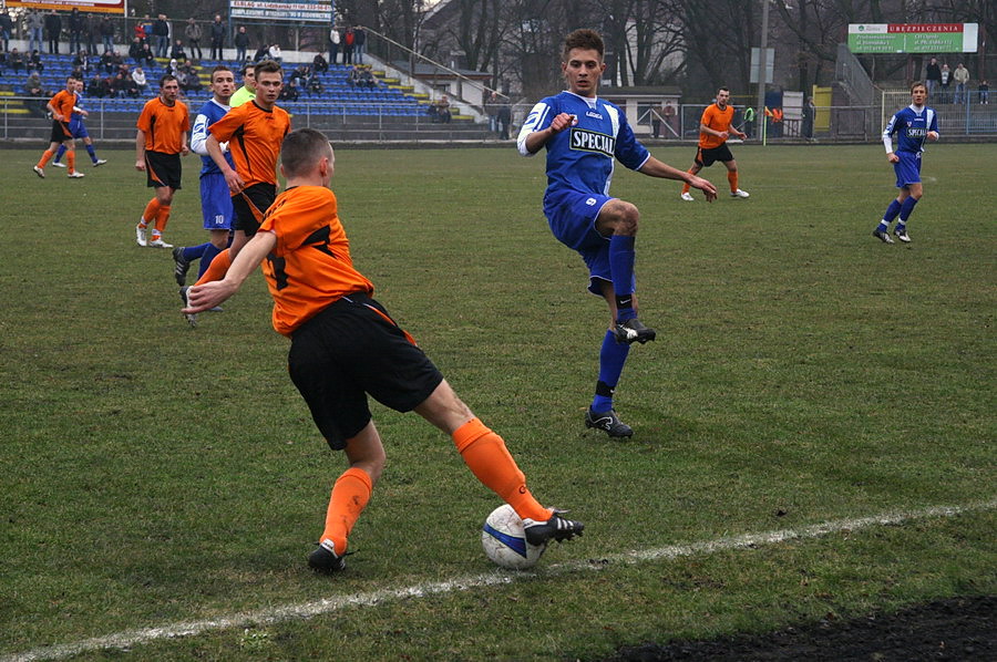 Mecz 16 kolejki III ligi: Concordia Elblg - Olimpia Elblg, fot. 7