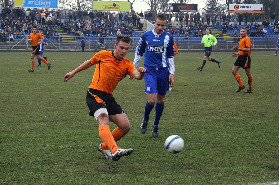 Mecz 16 kolejki III ligi: Concordia Elblg - Olimpia Elblg, fot. 12