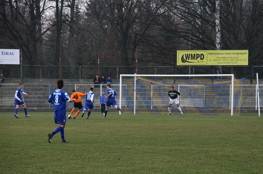 Mecz 16 kolejki III ligi: Concordia Elblg - Olimpia Elblg, fot. 13