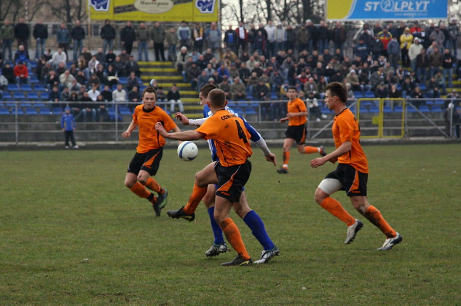 Mecz 16 kolejki III ligi: Concordia Elblg - Olimpia Elblg, fot. 14