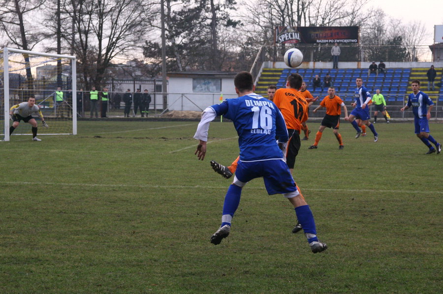 Mecz 16 kolejki III ligi: Concordia Elblg - Olimpia Elblg, fot. 16