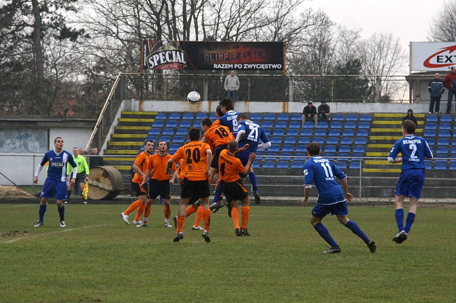 Mecz 16 kolejki III ligi: Concordia Elblg - Olimpia Elblg, fot. 20