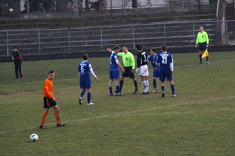 Mecz 16 kolejki III ligi: Concordia Elblg - Olimpia Elblg, fot. 30