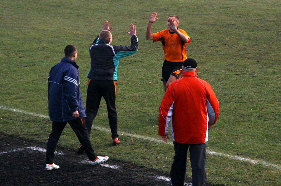 Mecz 16 kolejki III ligi: Concordia Elblg - Olimpia Elblg, fot. 34