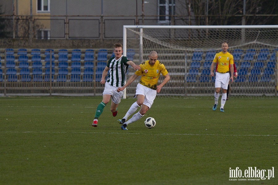 Mecz Olimpia Elblg Olimpia Grudzidz , fot. 19