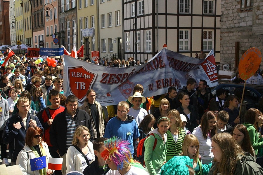 Marsz Modoci i Radoci uczniw elblskich szk, fot. 6