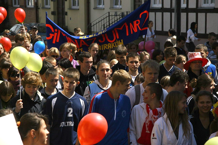 Marsz Modoci i Radoci uczniw elblskich szk, fot. 9