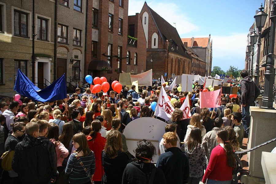 Marsz Modoci i Radoci uczniw elblskich szk, fot. 12