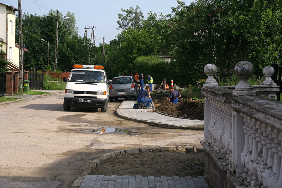 Przebudowa ulicy Braniewskiej i Warmiskiej, fot. 19